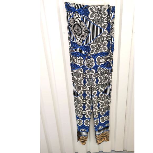 Jealous Tomato Strapless Jumpsuit Boho Geometric Multicolor Medium - Picture 3 of 4